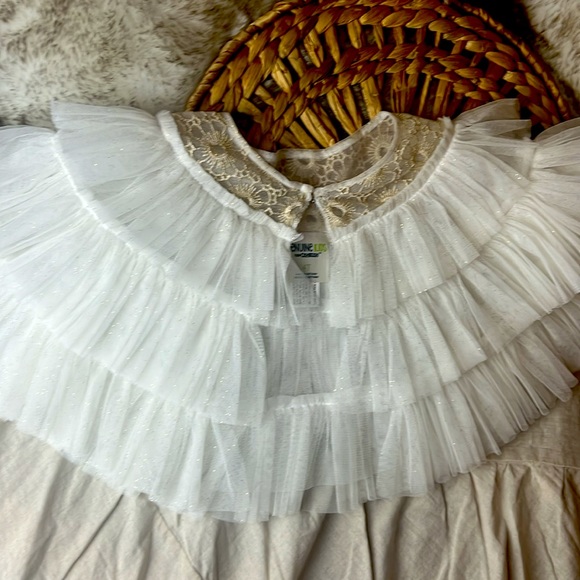 OSHKOSH -Sparkling layered Shaw. Size 4T - Picture 3 of 6